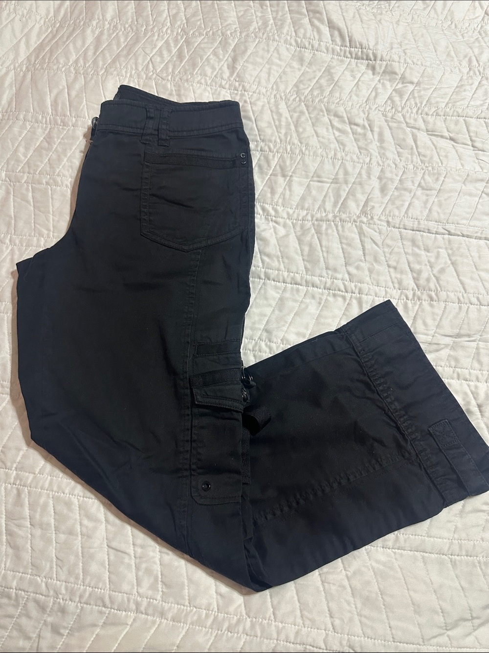 White House/Black Market Black Women's Cargo pants